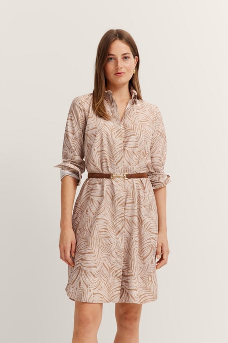 Bugatti Damen Hemdblusenkleid mit grafischem Print - Image 1