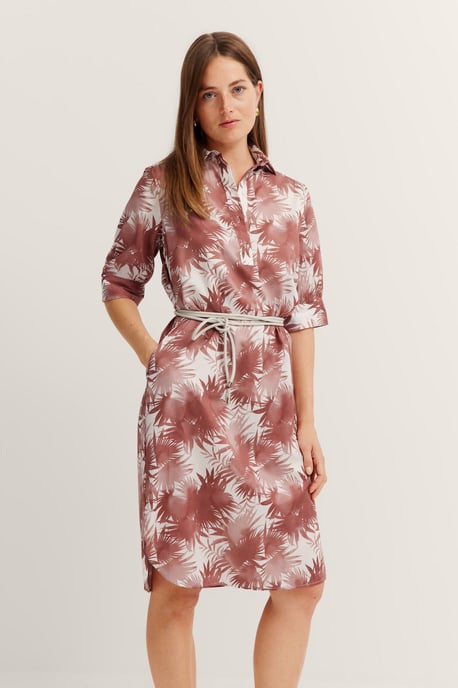 Bugatti Damen Hemdblusenkleid mit halber Knopfleiste - Image 1