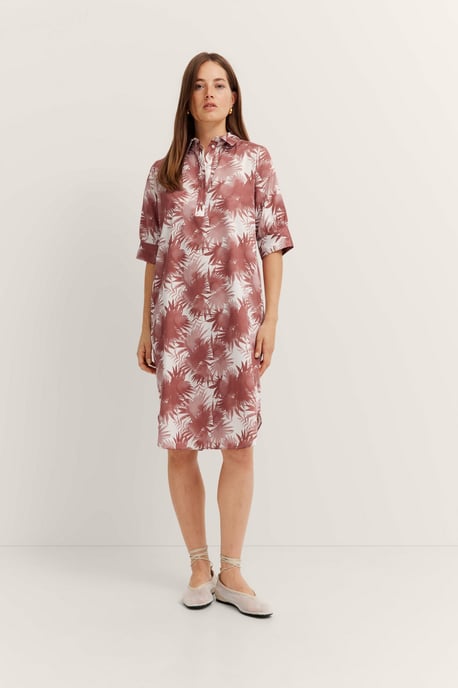 Bugatti Damen Hemdblusenkleid mit halber Knopfleiste - Image 4