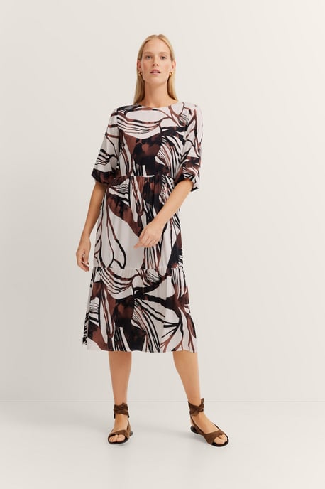 Bugatti Damen Sommerkleid mit Volants & Teilungsnähten - Image 4