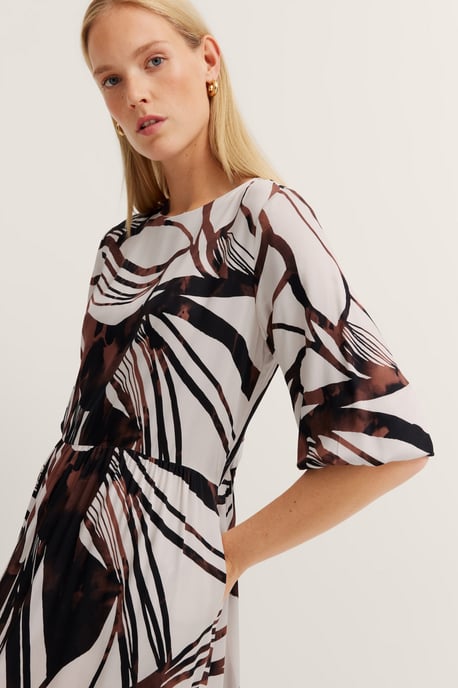 Bugatti Damen Sommerkleid mit Volants & Teilungsnähten - Image 5