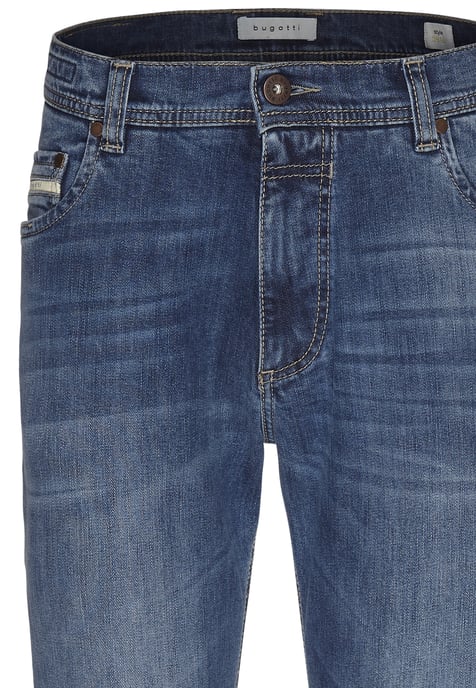 Bugatti Herren Jeans mit einem leichten Used-Look - Image 5