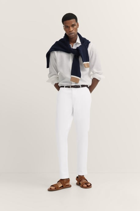 Bugatti Herren Chino mit praktischen Gürtelschlaufen - Image 4