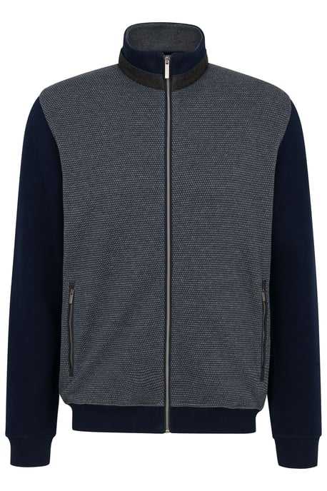 Bugatti Herren Sweatjacke mit Eingrifftasche - Image 3