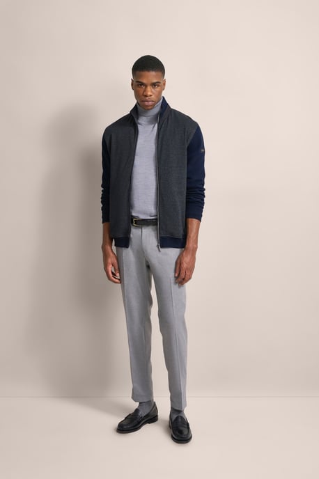 Bugatti Herren Sweatjacke mit Eingrifftasche - Image 4