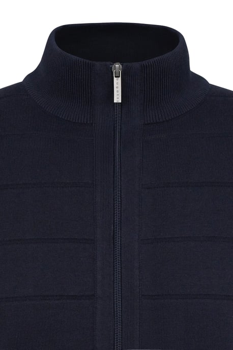 Bugatti Herren Strickjacke mit Reißverschluss - Image 5