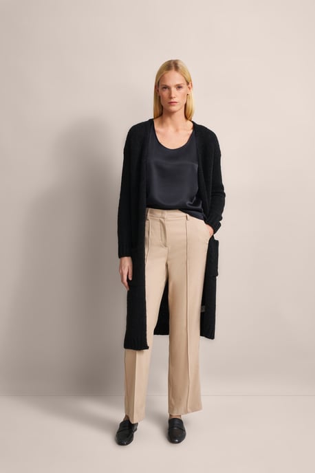 Bugatti Damen Strickjacke mit breiten Rippenbündchen - Image 4