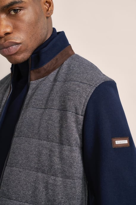 Bugatti Herren Sweatjacke aus 100 % Baumwolle - Image 4