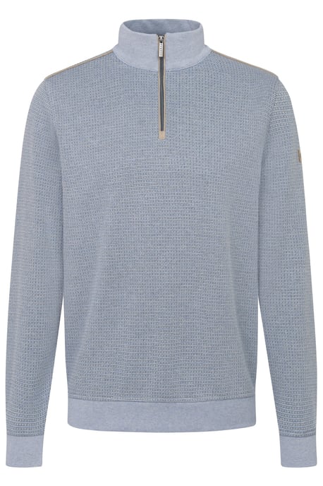 Bugatti Herren Sweattroyer mit Stehkragen & Reißverschluss - Image 3