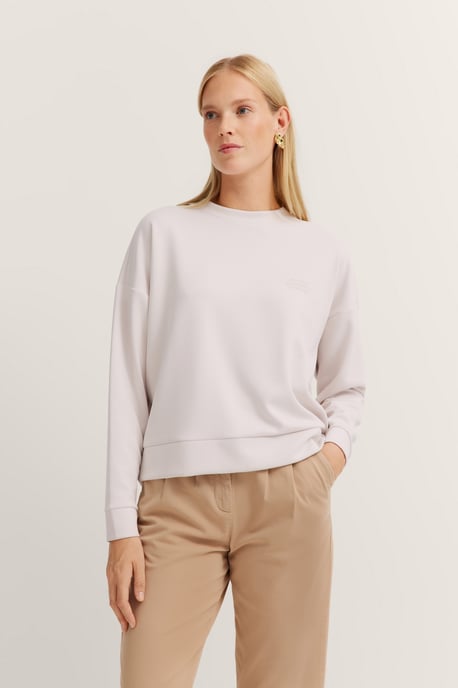 Bugatti Damen Sweatshirt mit Schriftzug - Image 1