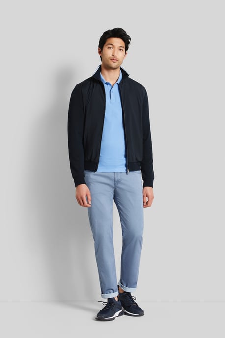 Bugatti Herren Sweatjacke mit Reiskornstruktur - Image 4