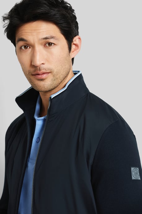 Bugatti Herren Sweatjacke mit Reiskornstruktur - Image 5