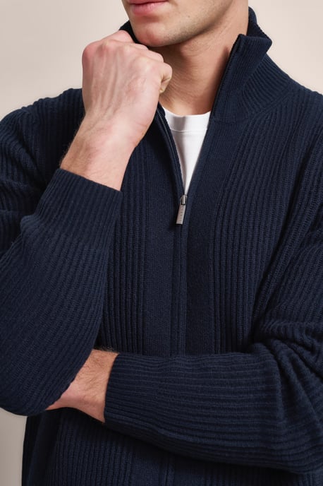 Bugatti Herren Strickjacke grob gestrickt - Image 4