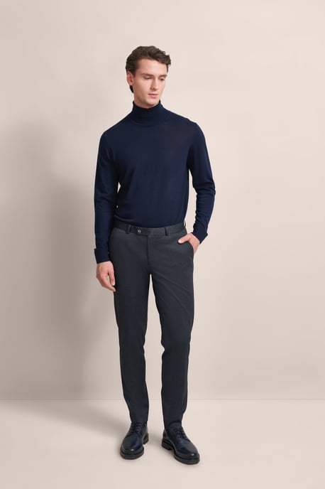 Bugatti Herren Buntfaltenhose mit Stretchfunktion - Image 4