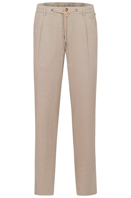 Bugatti Herren Bundfaltenhose mit Baumwoll-Leinen-Mix - Image 3