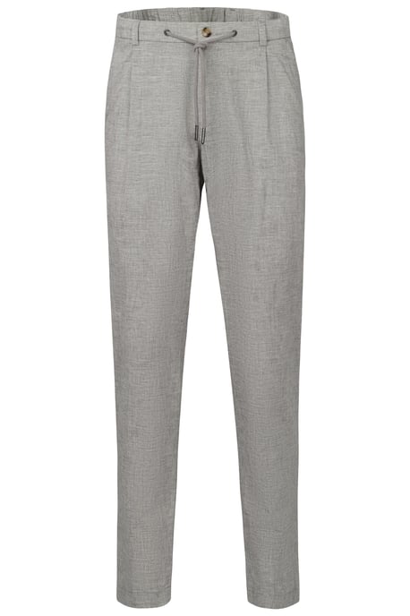 Bugatti Herren Bundfaltenhose mit Baumwoll-Leinen-Mix - Image 3