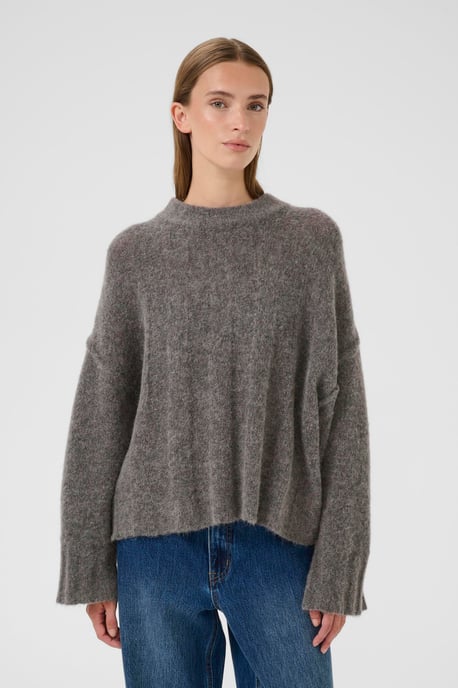 Strickpullover KBBlake Baggy fit dark grey - Image 3