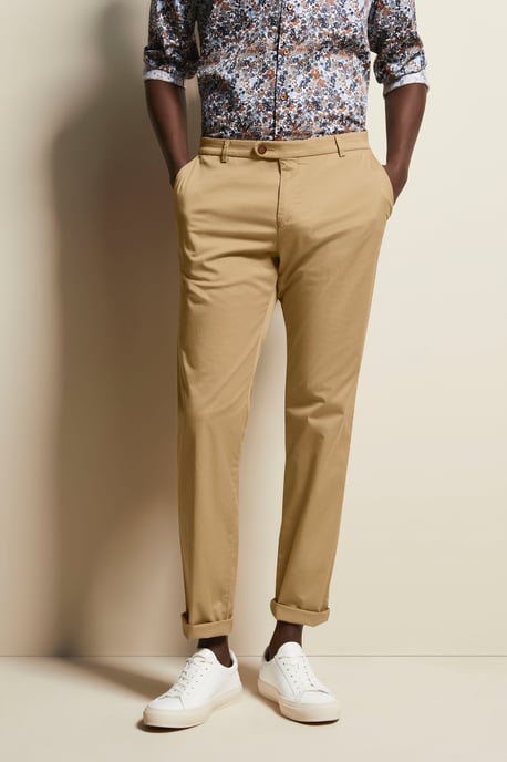Bugatti Herren Chinohose mit Elasthananteil - Image 1