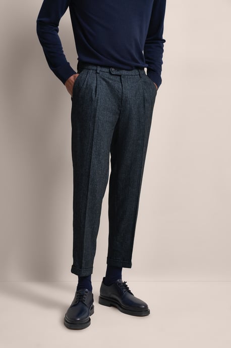 Bugatti Herren Bundfaltenhose besonders soft - Image 1