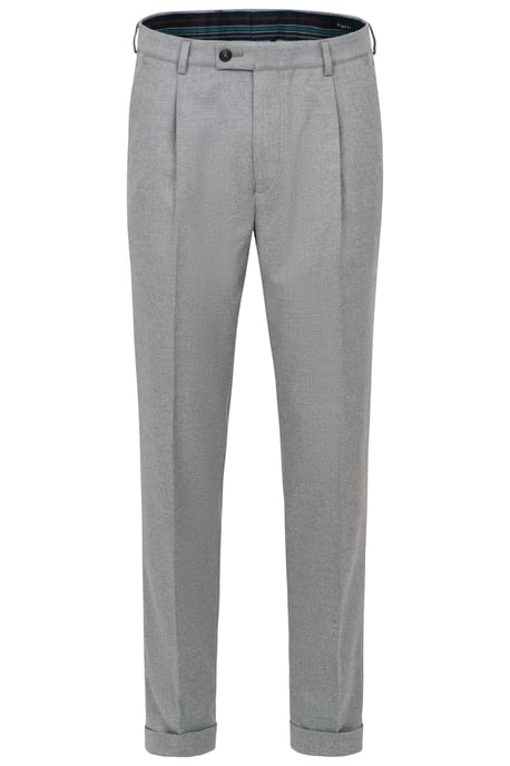 Bugatti Herren Bundfaltenhose mit Modern-Flanell-Soft-Touch - Image 3