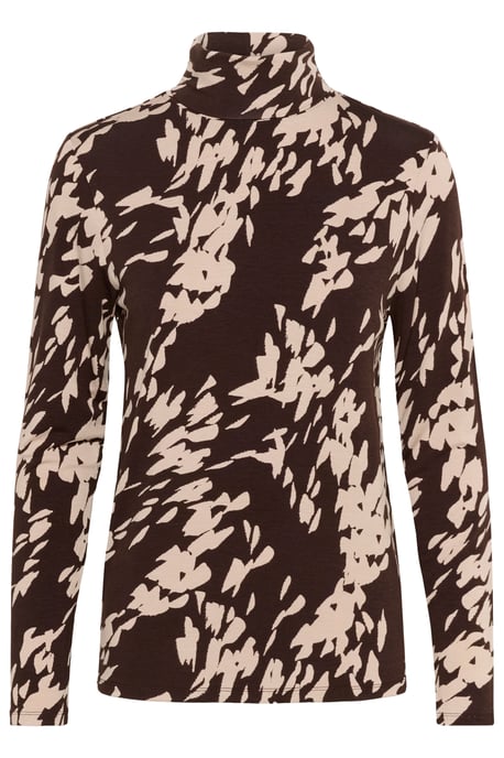 Langarm-Shirt SLHanadi Gerade Passform brown - Image 4