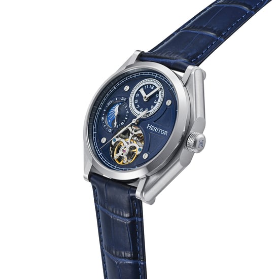 Heritor Automatikuhr Antoni mit Lederarmband - Image 3