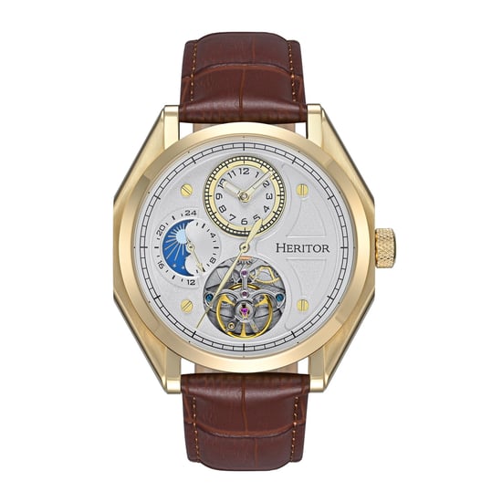 Heritor Automatikuhr Antoni mit Lederarmband - Image 1