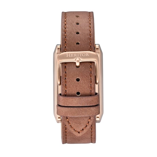 Heritor Automatikuhr Esteban mit Lederarmband - Image 2