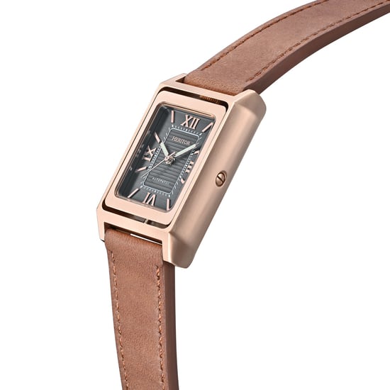 Heritor Automatikuhr Esteban mit Lederarmband - Image 3