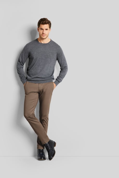 Bugatti Herren Chinohose in leichter Used-Optik - Image 4