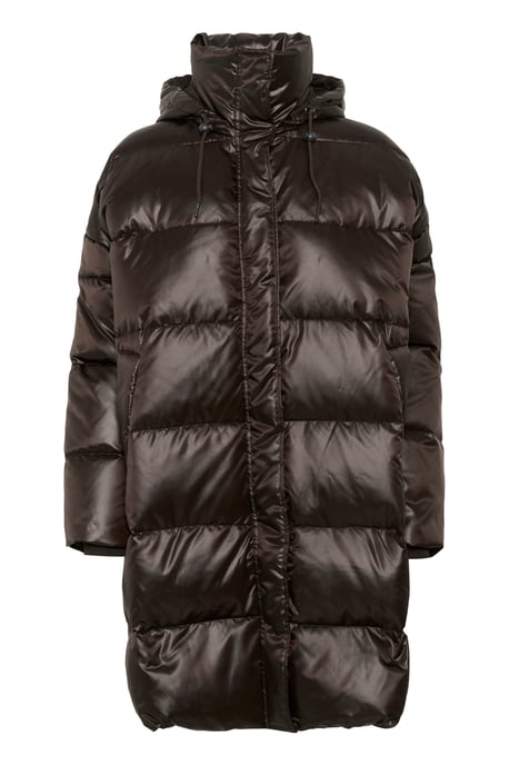 Jacke GlossyMW Box fit brown - Image 4