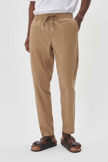 Casual Hose MAbarton Gerade Passform beige - Image 3