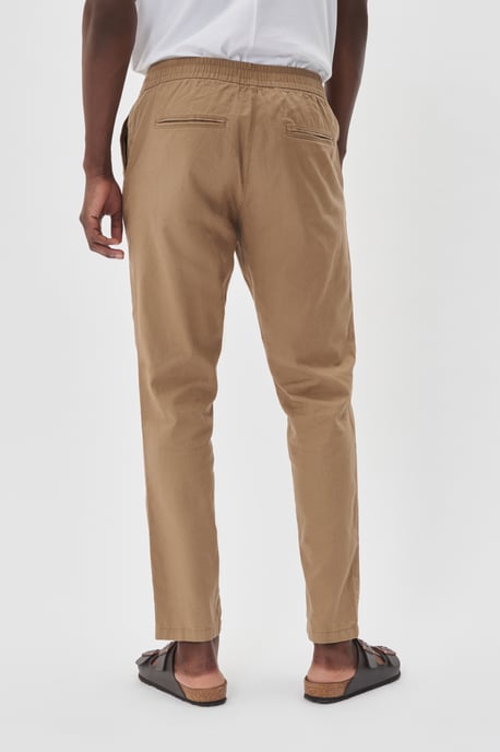 Casual Hose MAbarton Gerade Passform beige - Image 4