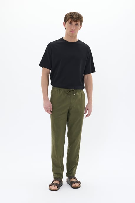 Casual Hose MAbarton Gerade Passform olive - Image 4