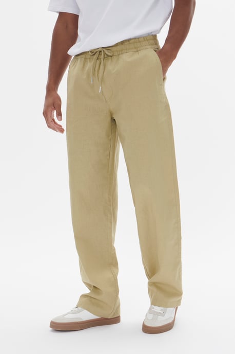 Casual Hose MABarton Gerade Passform beige - Image 1
