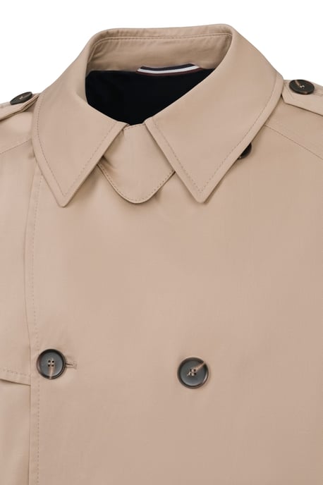 Bugatti Herren Trenchcoat mit Bindegurt & Hemdkragen - Image 3