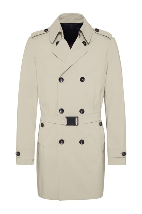 Bugatti Herren Trenchcoat mit Taillengürtel - Image 3