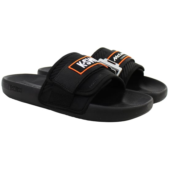 K-Swiss x McLaren Herren Schwarze Slides - Image 2
