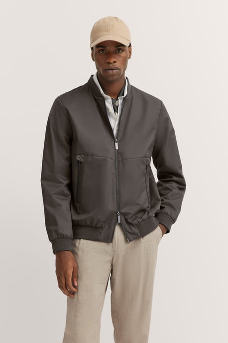 Bugatti Herren Blouson mit Collegekragen - Image 1