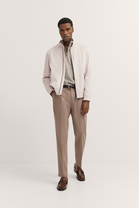 Bugatti Herren Blouson mit Stehkragen & Strickdetails - Image 4
