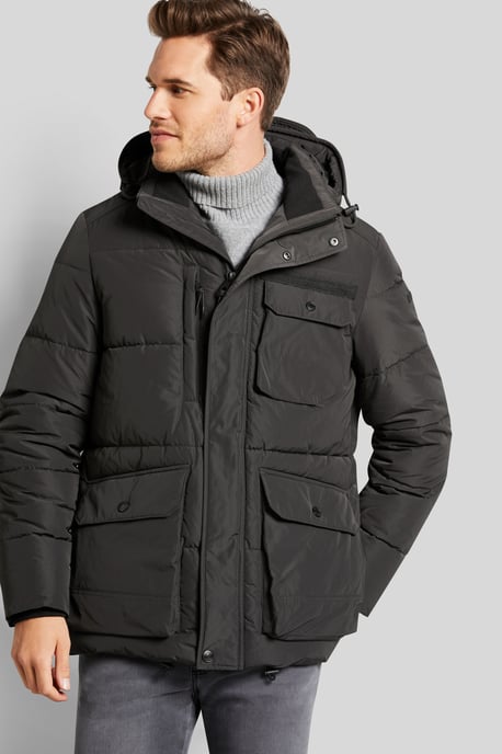 Bugatti Herren Steppjacke mit abtrennbarer Kapuze - Image 1