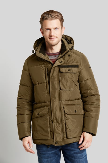 Bugatti Herren Steppjacke mit abtrennbarer Kapuze - Image 1