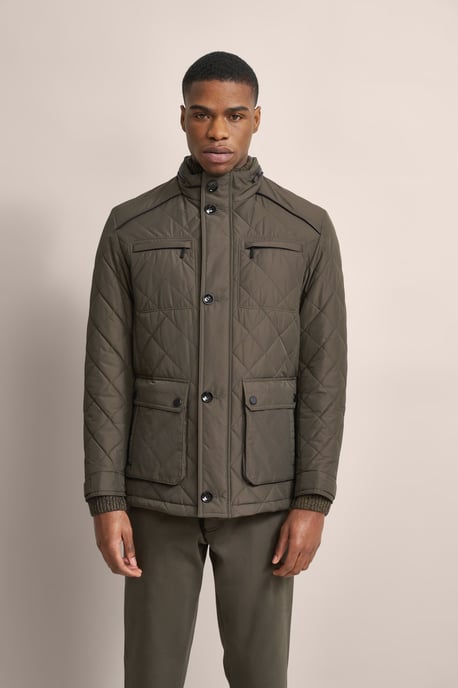 Bugatti Herren Jacke im Rautenstepp - Image 1