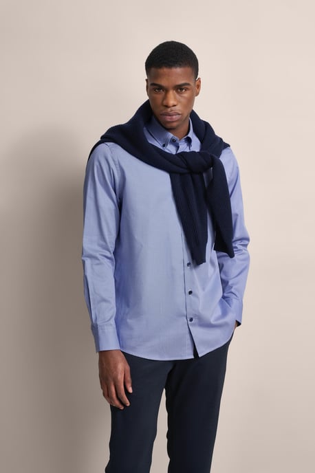 Bugatti Herren Freizeithemd aus feinem Satin - Image 5
