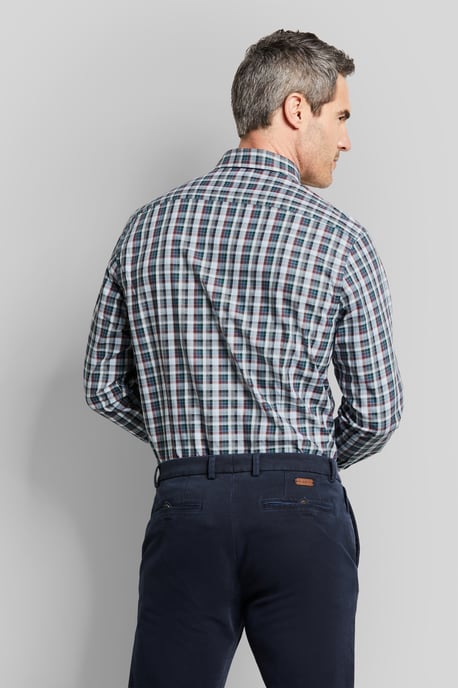 Bugatti Herren Karriertes Hemd mit Button-Down-Kragen - Image 2