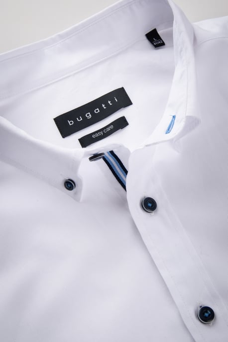 Bugatti Herren Baumwollhemd mit Button-Down-Kragen - Image 5