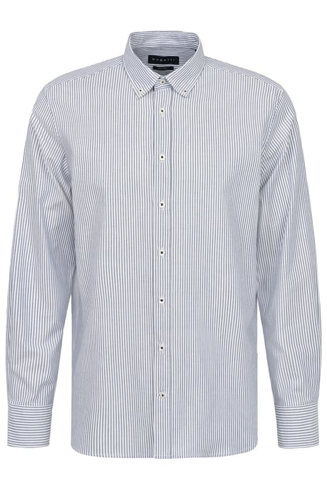 Bugatti Herren Oxford Shirt in Streifenoptik - Image 3