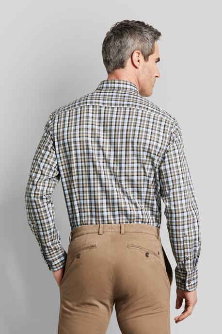 Bugatti Herren Karriertes Hemd mit Button-Down-Kragen - Image 2