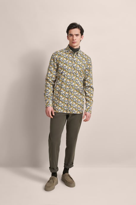 Bugatti Herren Freizeithemd mit Button-Down-Kragen - Image 4