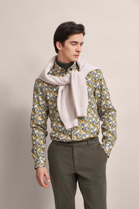 Bugatti Herren Freizeithemd mit Button-Down-Kragen - Image 5